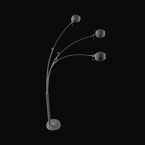 3d standing floor lamp model - Floor Lamp 04 by lajhar
